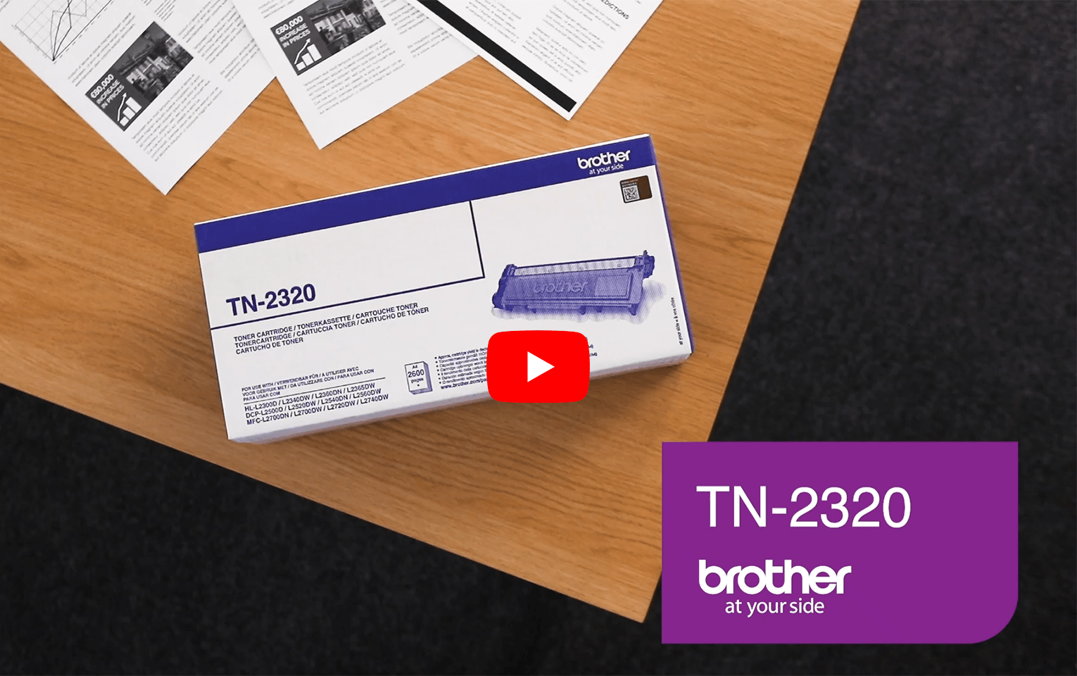 TN-2320 toner zwart - hoog rendement 5